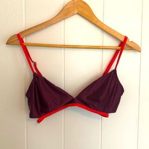 MADEWELL x GIEJO swimlette bikini top